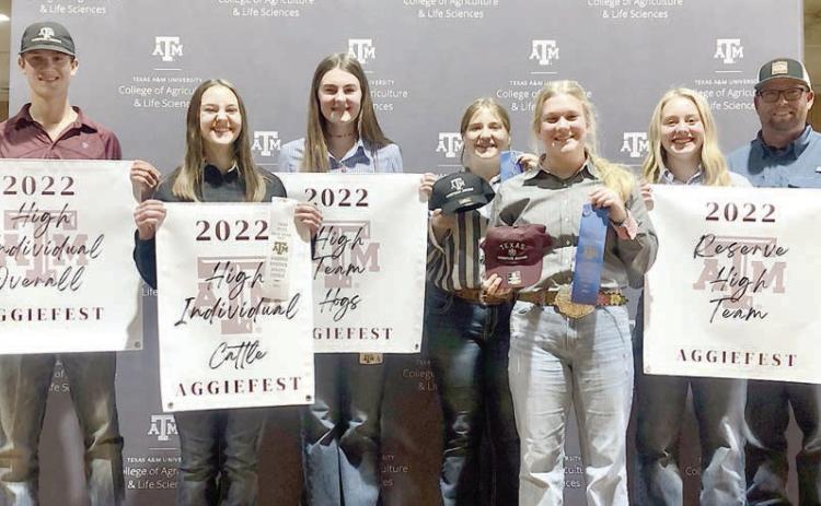 FFA team places second at Aggiefest with high-point individual