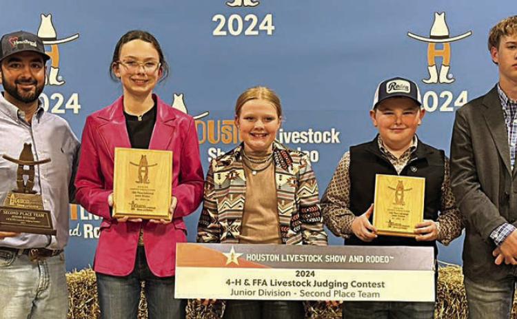 Fayette County 4-H’ers compete in livestock judging at Houston