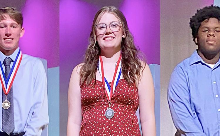 SHS District OAP award recipients