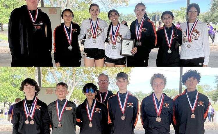 Schulenburg High runners earn medals at district XC meet