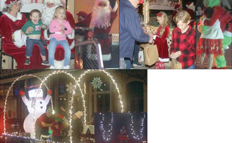 Santa & Mrs. Claus visit for Chamber’s Lighted Christmas Parade