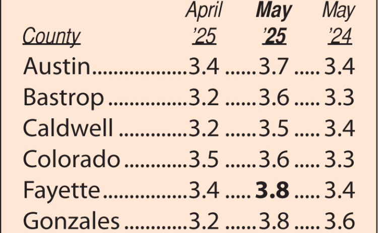 Area Unemployment Rates