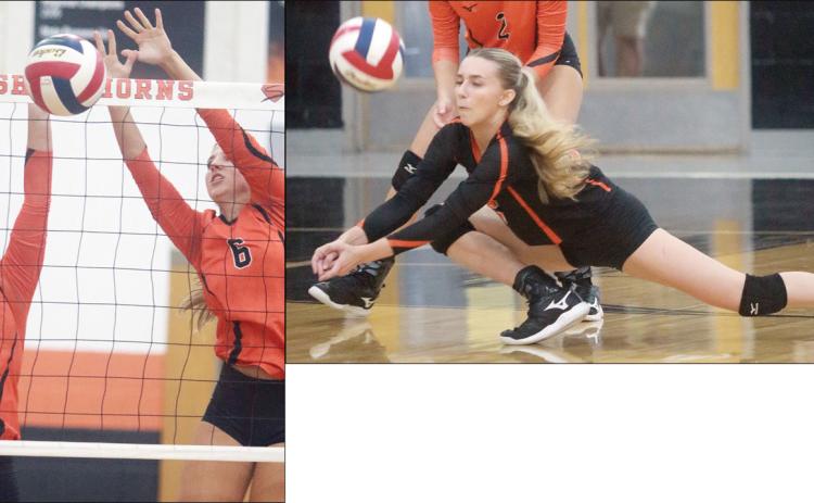 Lady Horns swept by a top 2A team after 3-1 win over RT-C