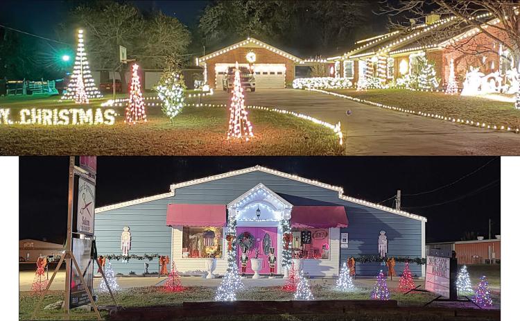 Top winners in Chamber’s Christmas Lighting Contest