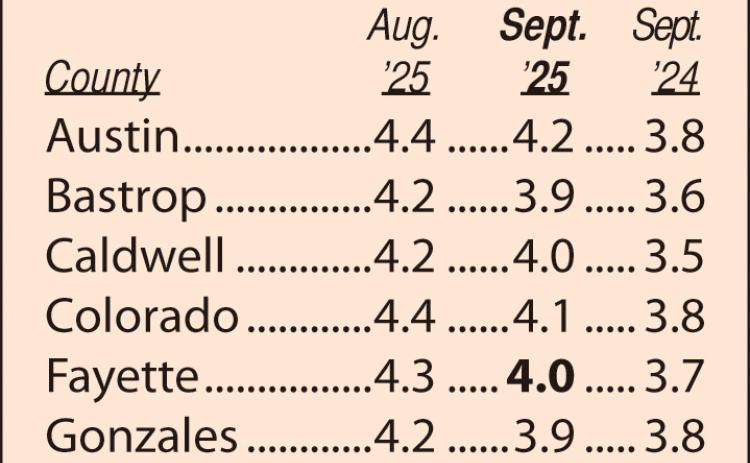 Area Unemployment Rates
