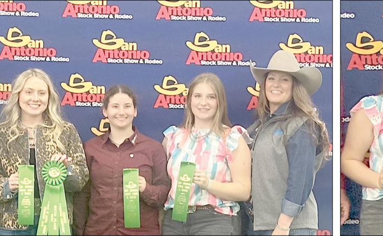 Schulenburg FFA competes in livestock judging at San Antonio Livestock Show & Rodeo
