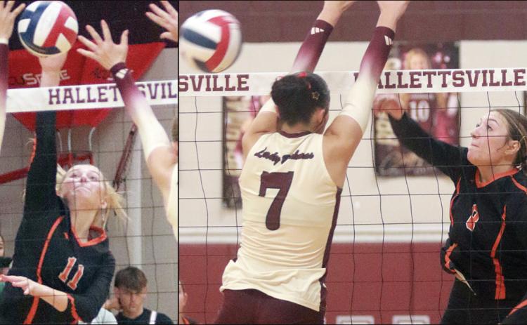 In nine sets, Lady Horns notch pivotal district wins