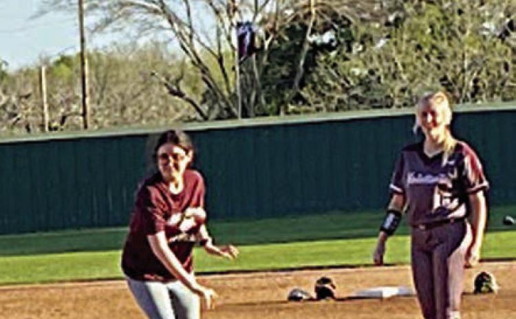 First pitches at Turtle Wing Games in Hallettsville