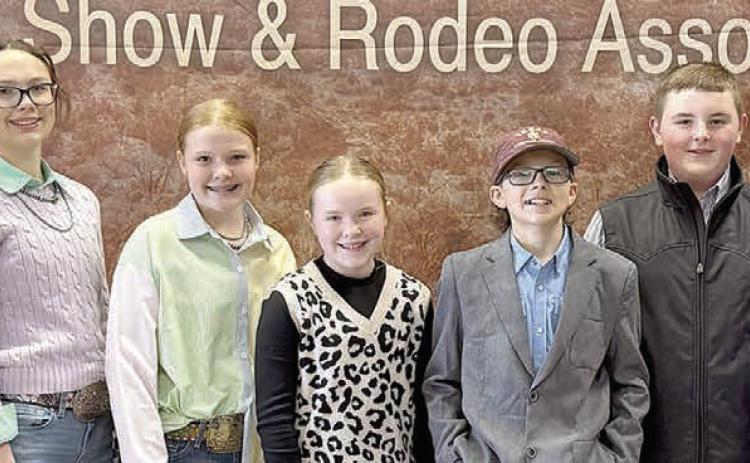 Fayette County 4-H’ers enter San Angelo Livestock Judging Contest