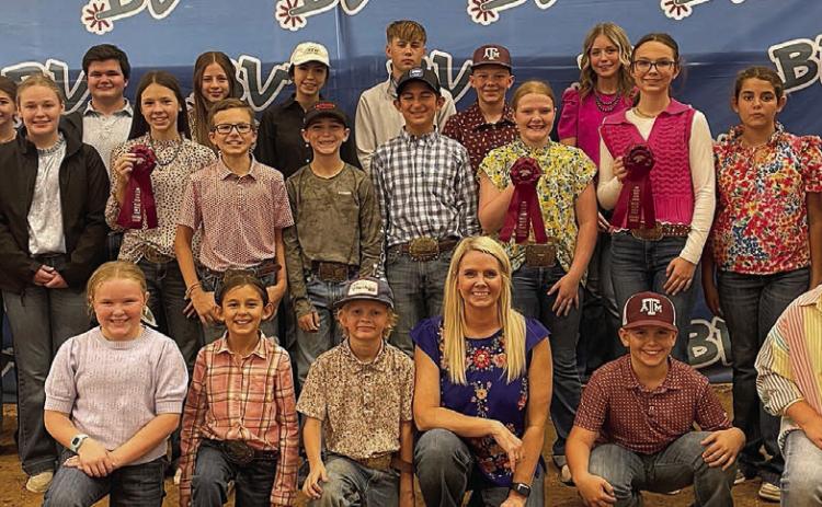 4-H’ers judge livestock at Brazos Valley contest