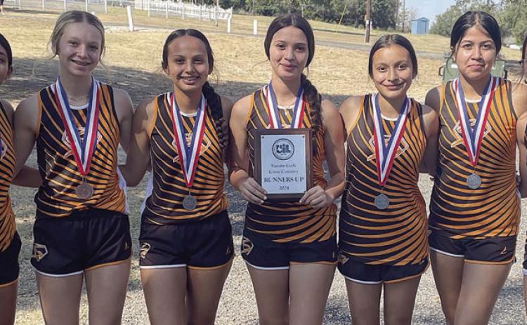 Lady Horns finish as District 28-2A XC runners-up