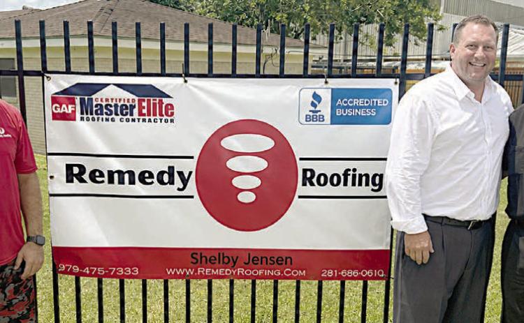 Remedy Roofing donates $57,000 to st. Rose school