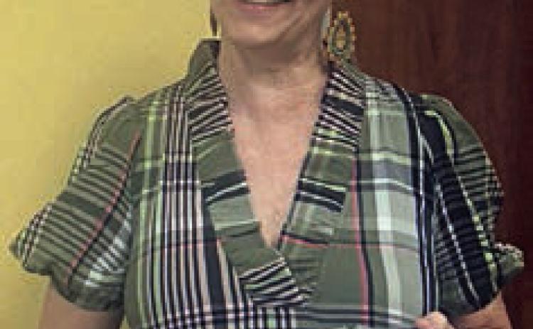 Guest speaker Traci Odom told about her work as an audiobook narrator/voice artist.