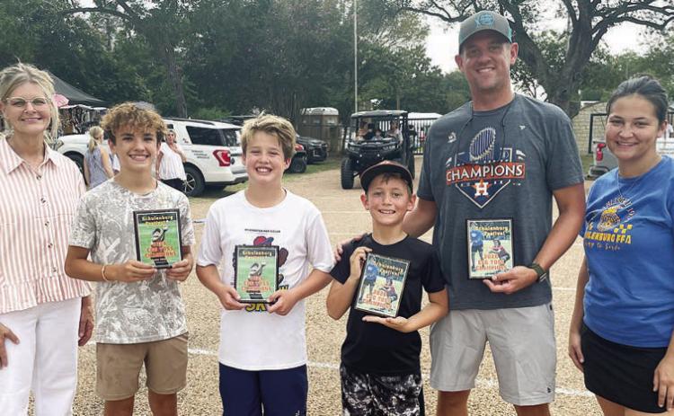 Winners at the 2026 Schulenburg Festival - EGG TOSS