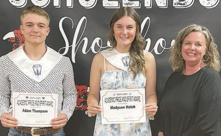 Academic Pride & Spirit Award recipients
