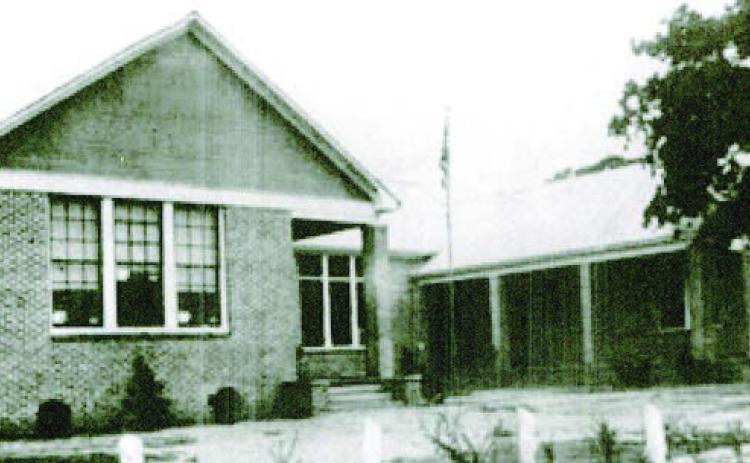 This photograp h shows the La Grange Negro High School, later Randolph High School, soon after it was built in 1934. Taken from “A School with a Misson,” Randolph High School, published by the Randolph Alumni Association in 2018.