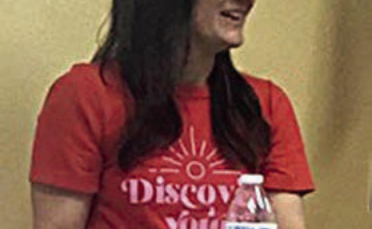 Giving the program on And Then to members was Erin Wotipka.