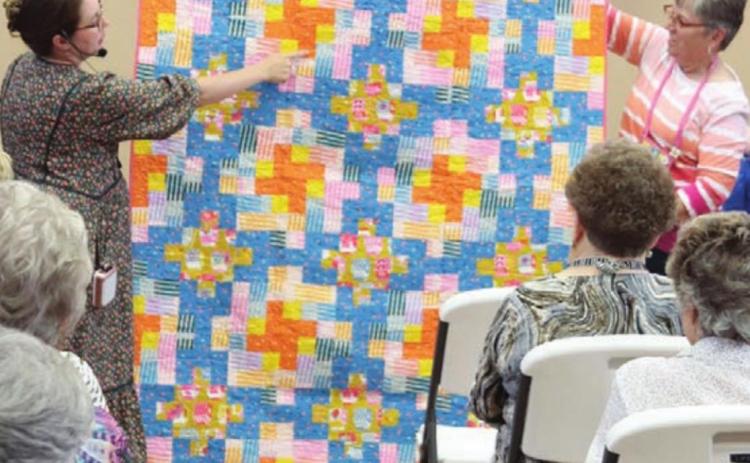 Cureton displays quilts at CVQG meeting
