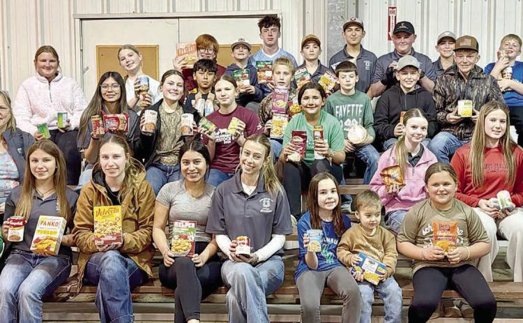 4-H’ers take part in Souper Bowl