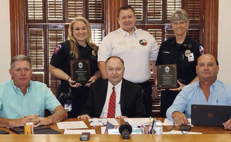 EMS employees recognized for years of service