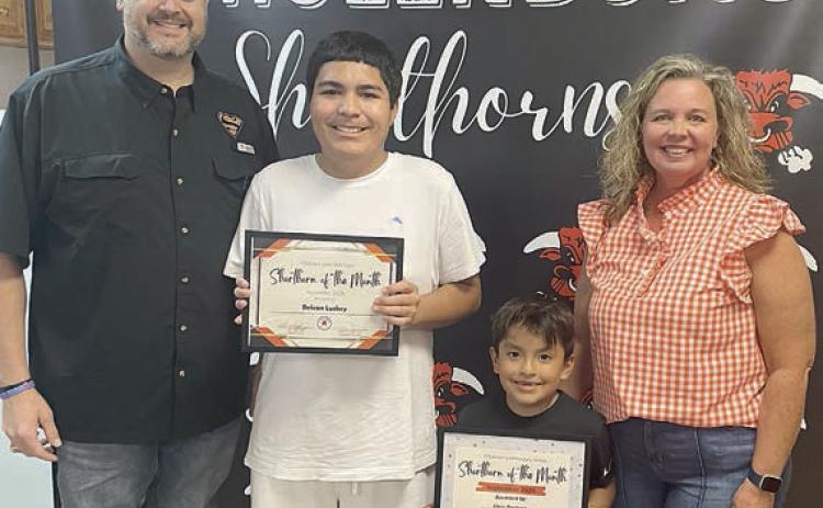 SISD students of the month