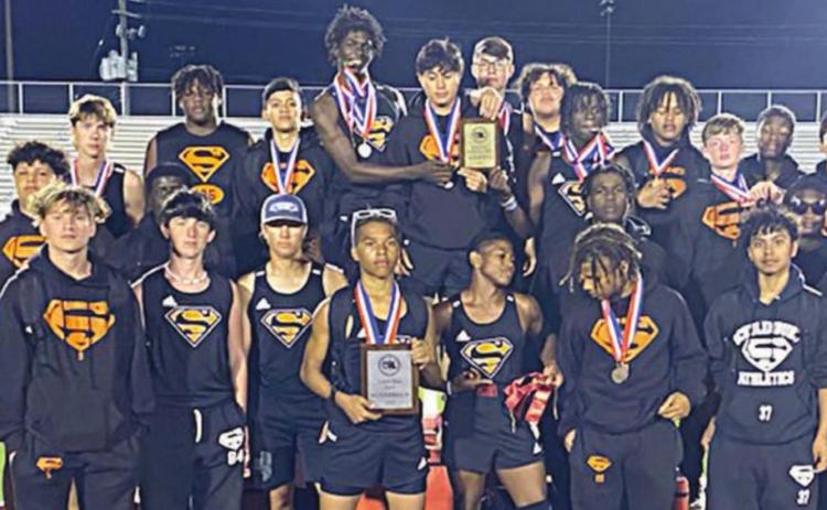 SHS track teams finish in top three at district meet