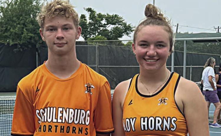 Doubles duos place fourth at regional