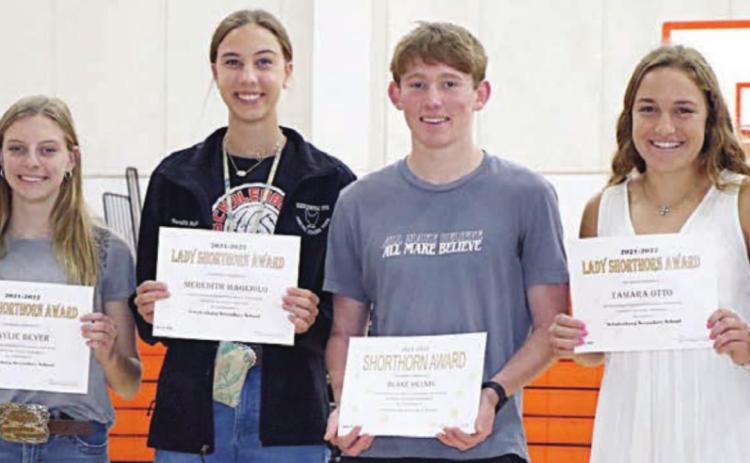Shorthorn & Lady Horn award winners