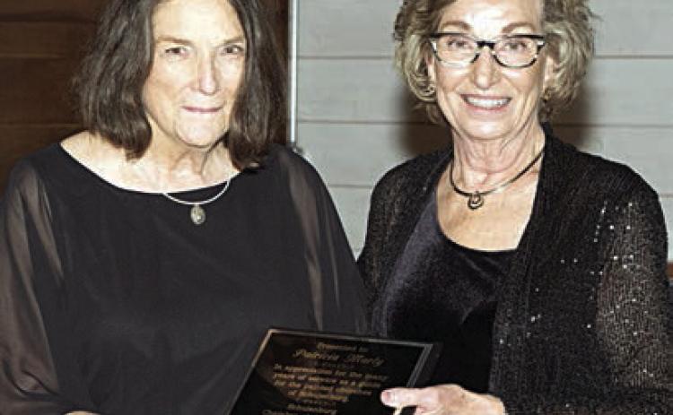 Tricia Marty (left)