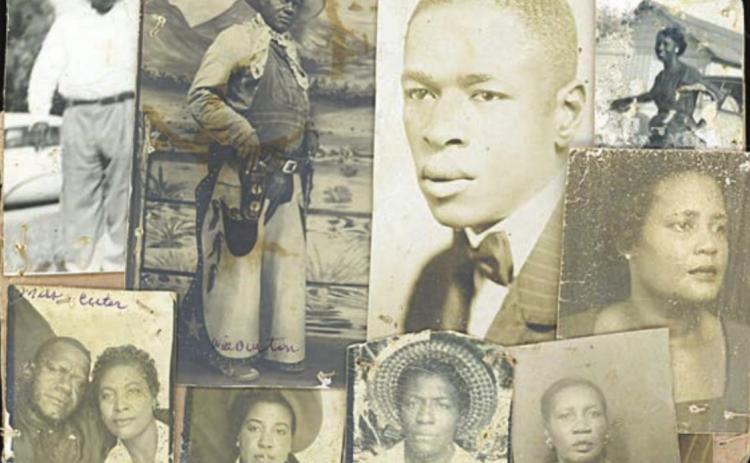 Featured guest at the Historical Showcase will be photographer April M. Frazier. Pictured is Frazier’s “Grandmother’s Collage.”