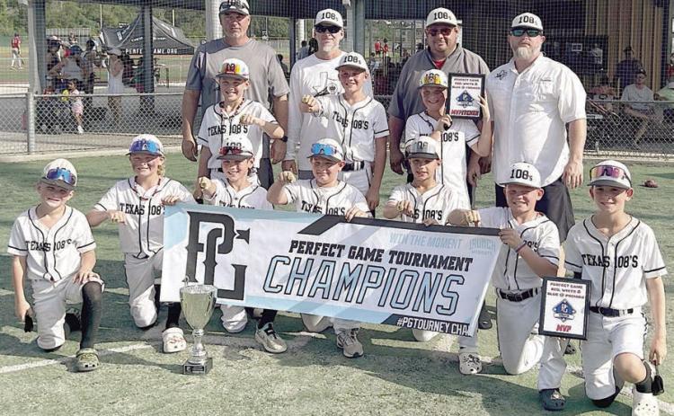 Texas 108’s win tourney in Tomball
