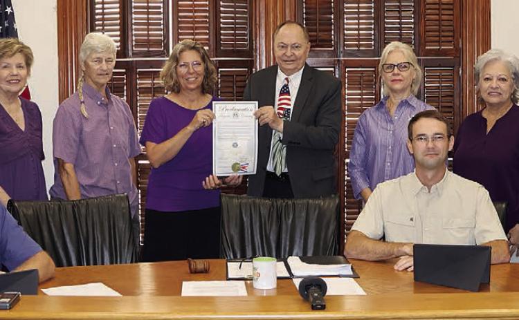 Court signs proclamation for Catholic Daughters Day