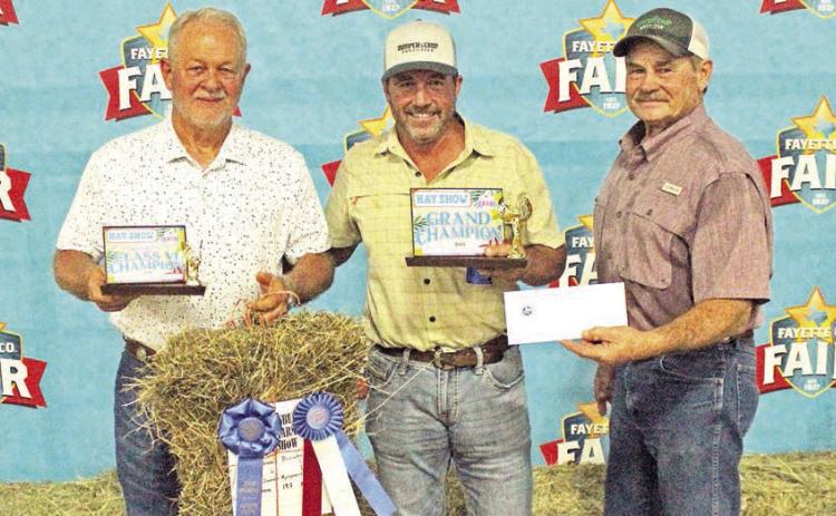 Grand champion at the Young Farmers Hay Show