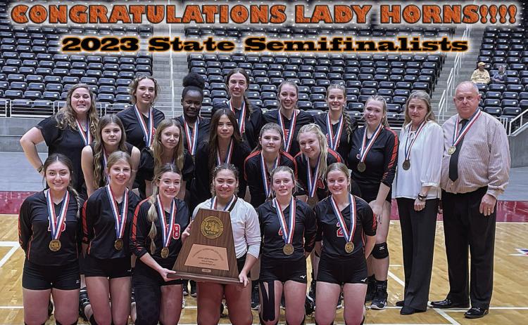 CONGRATULATIONS LADY HORNS!!!!