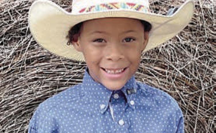 Little Mister Contestant DiorWilson-Clark, son of Kheon and Victoria Wilson-Clark, a kindergarten student at Round Top-Carmine Elementary