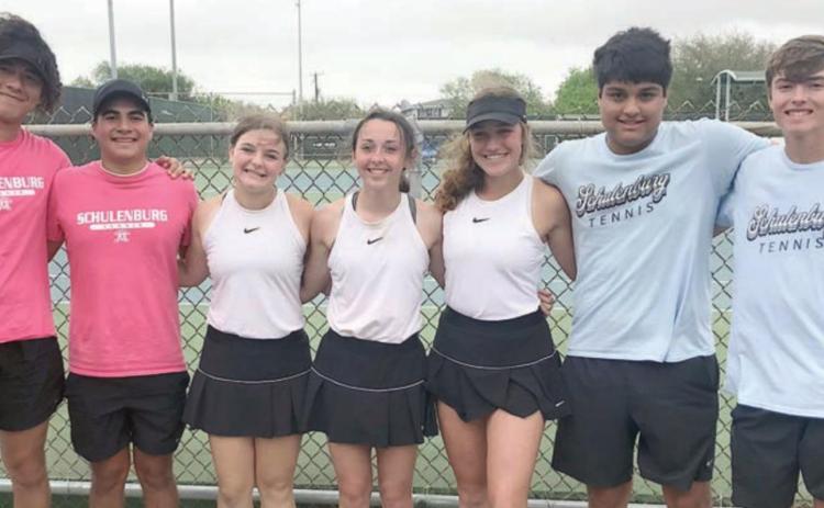 Regional tennis tournament competitors