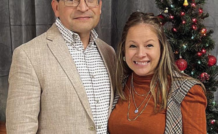 Frank & Jesenia Manzano, Jordan Ranch managers, were the lunch-and-learn speakers at Senior Connections on Monday, Dec. 4