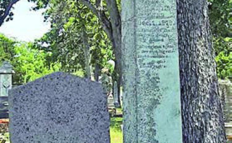 James S. Lester’s grave in the Old La Grange City Cemetery – Photo Courtesy of Fayette Museum &amp; Archives