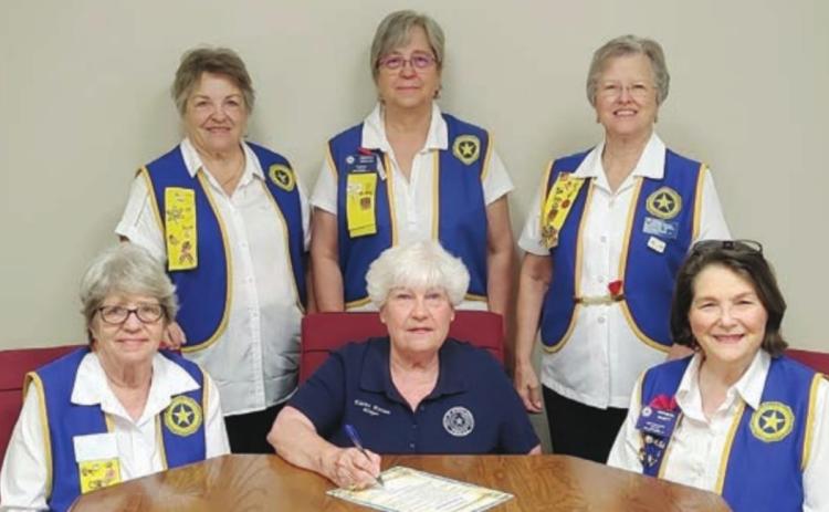 American Legion Auxiliary has Poppy Day Proclamation Signed