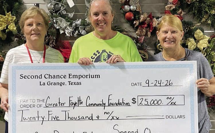 ACCESS gets $25,000 from Second Chance