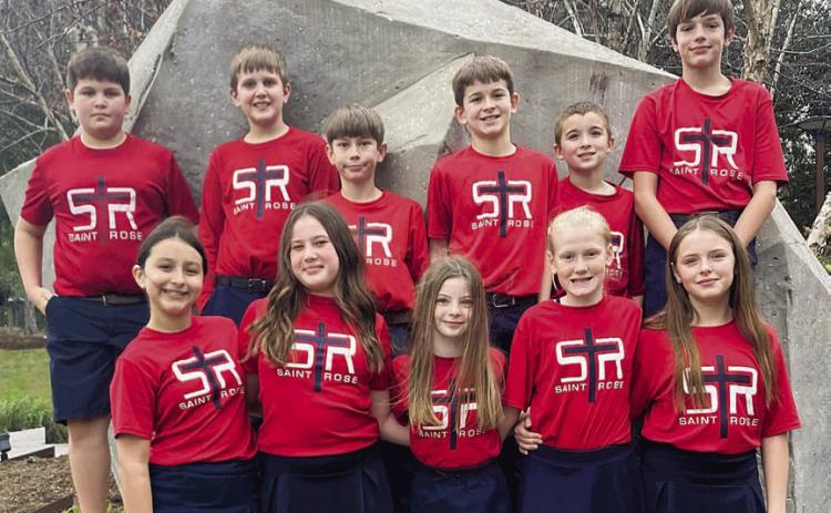 St. Rose sixth graders attend musical production in Houston