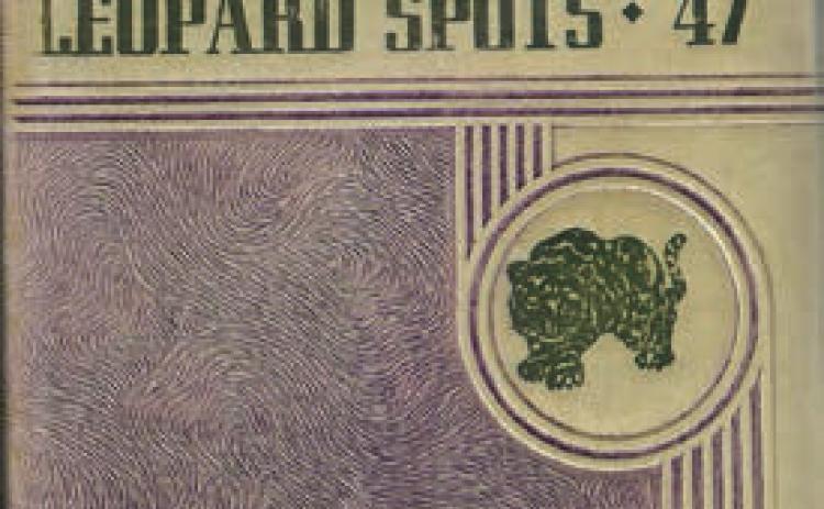 1947 Leopard Spots yearbook at the Fayette Heritage Museum &amp; Archives in La Grange.