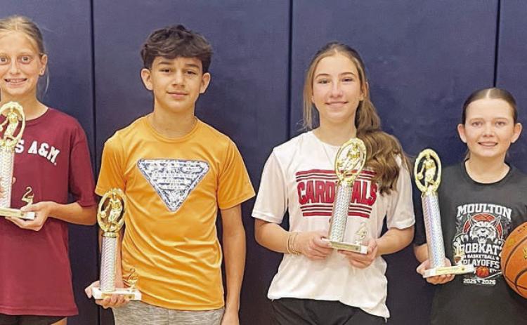 Qualifiers from Victoria Diocese compete in state free throw contest