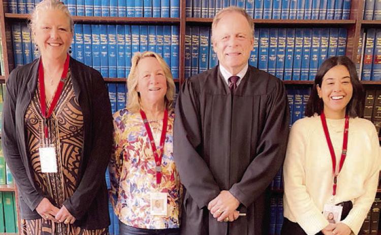 Three Casa volunteers sworn in