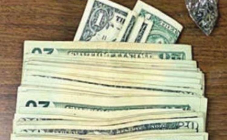 The bags of drugs as well as the cash seized by Deputy Herman Olvera on June 4.