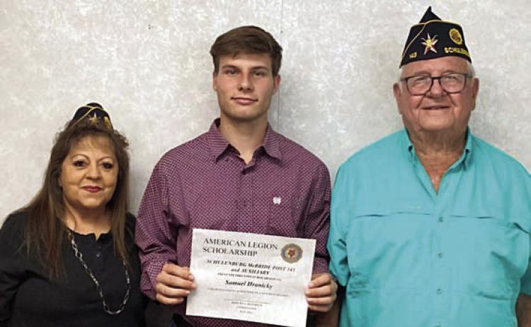 Legion/Auxiliary scholarship – Hranicky