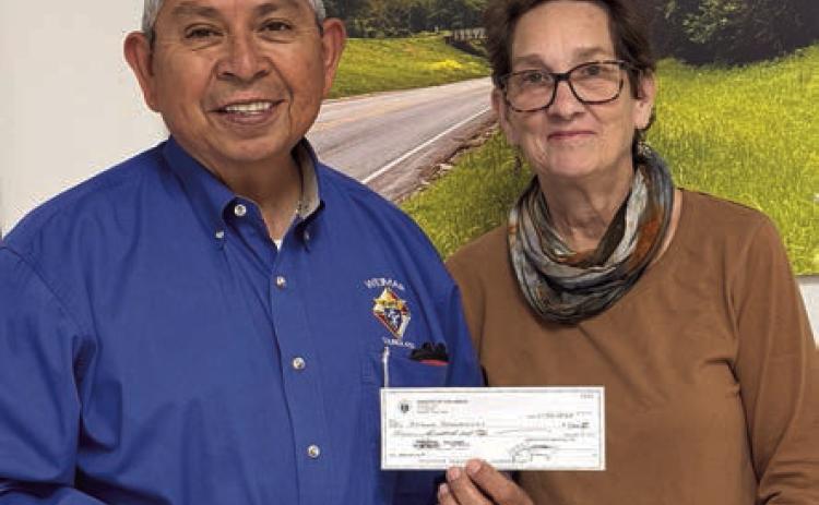 A generous donation