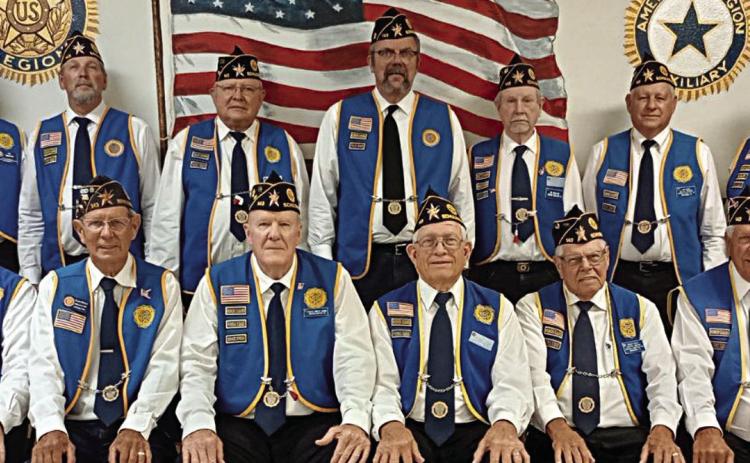 American Legion McBride Post 143 officers for fiscal year 2025 announced