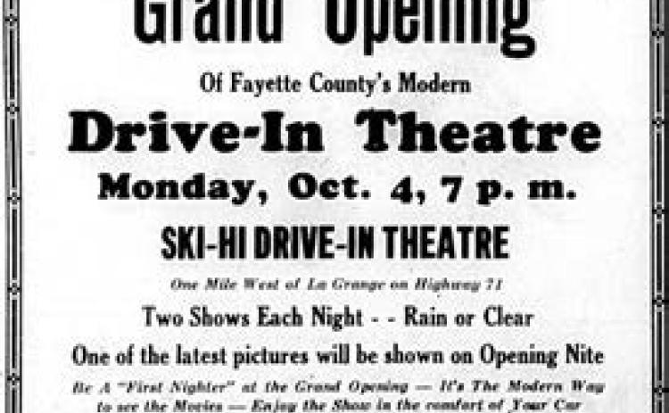 Advertisement from the Sept. 30, 1948 issue of the La Grange Journal – Courtesy of Fayette Library &amp;Archives
