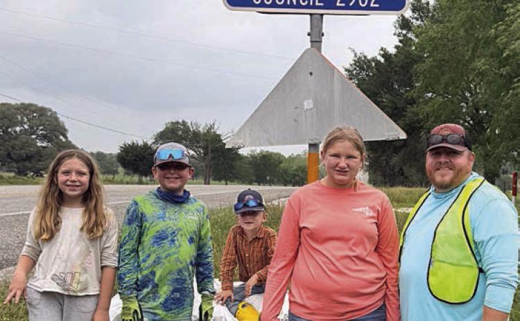 KCs participate in ‘texas trash Off’